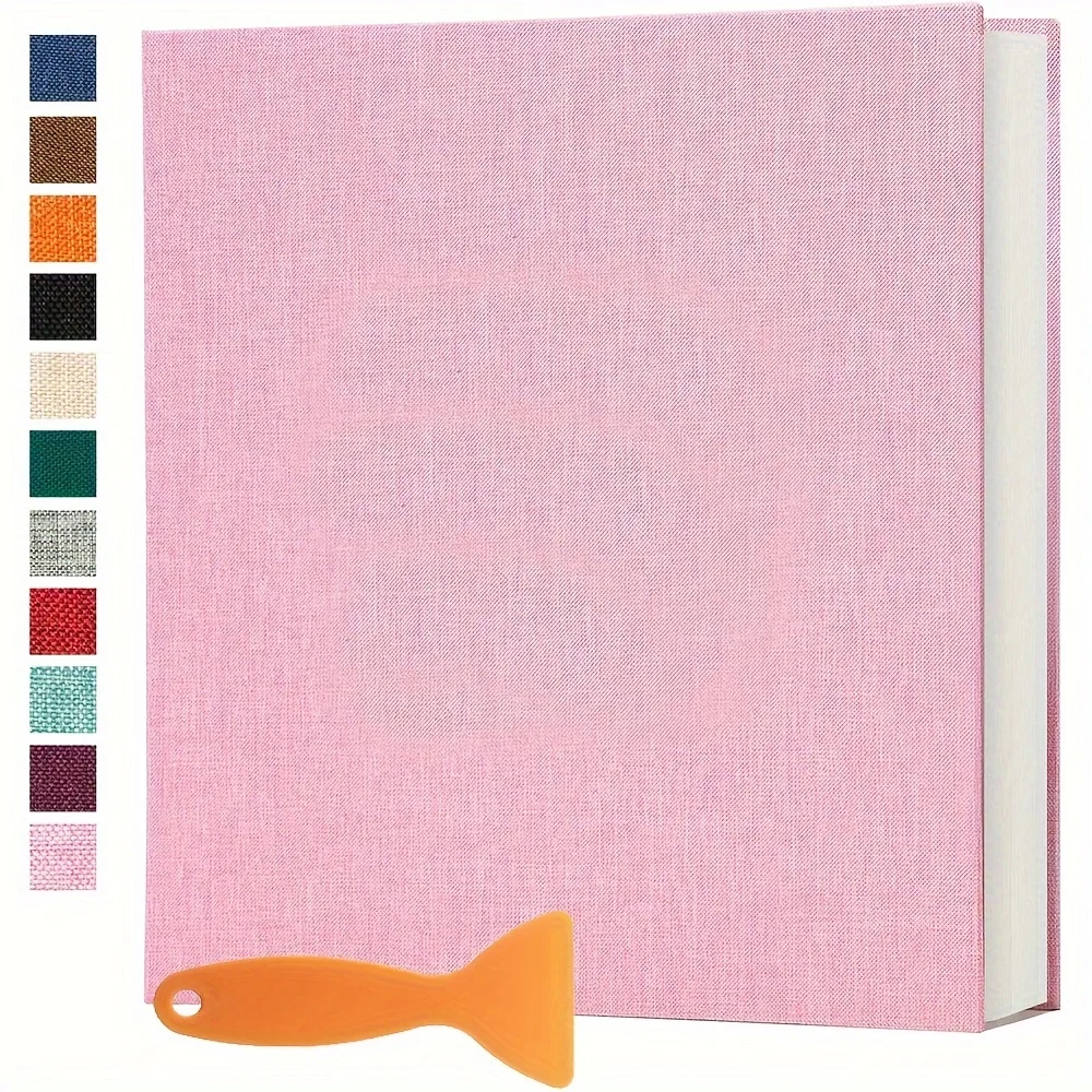 Grand Album Photo auto-adhésif, 1 pièce, étagère pour bébé, famille, anniversaire, mariage, stockage de photos