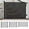 3 Sizes Pet Gate Fence Dog Cats Fence Indoor Automatic Retractable Stairway Aisle Isolation Mesh No Punch Safety Net Fence 2