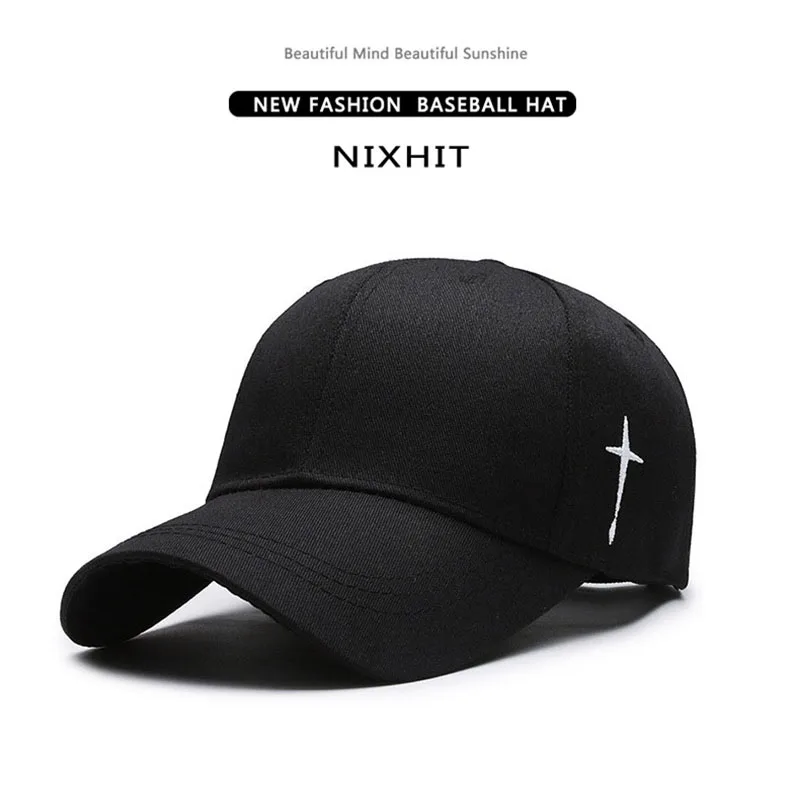 

NIXHIT Cross Street Hip Pop Visor Man's Cap Baseball Caps For Men Outdoor Travel Trucker Golf Hiking Fishing Climbing Hat Women