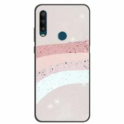 Printed Cat Soft Silicone Back Cover - Cute and Durable Protective Case for Alcatel 3L 2020 (H10.CH.720)