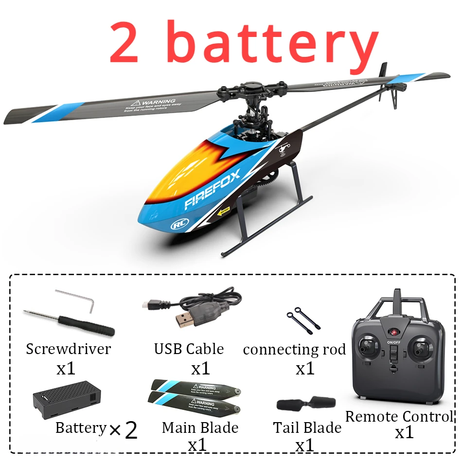 

Beginner RTF Automatic Stable RC Helicopter 2.4G 4 Channel Single Propeller Without Aileron E129 C129 Durable Long Flight Time