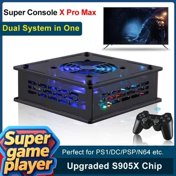 Super Console X pro Plus Dual System 8K Box di gioco Console per videogiochi retrò TVgame 50+ emulatori 18+ giochi 70000