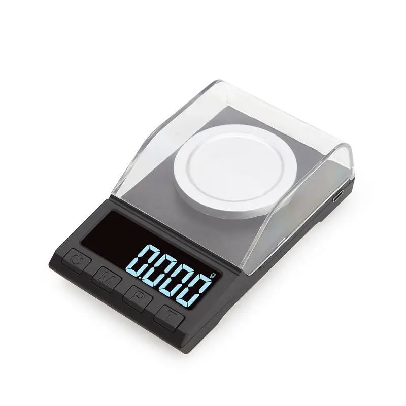 Precision Mini Digital Scale - 0.001g Accuracy for Jewelry, Gold, and Laboratory Use