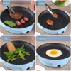 220V Multifunction Electric Frying Pan Skillet Non-Sticky Grill Fry Baking Roast Pan Cooker Barbecue Cooking Kitchen Tool 6