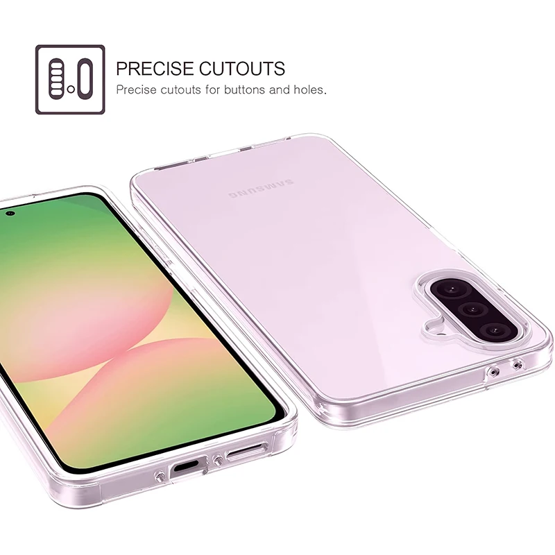 360 Full Body Transparent Shockproof Silicone Phone Case