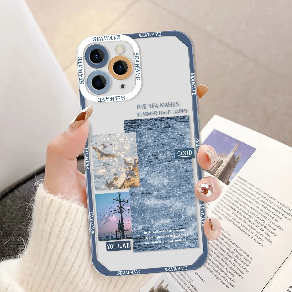 thumbnail image 1 of Landscape Clear Case For Samsung A54 5G A53 A52S A33 A13 A14 A21S A22 A23 A32 4G A50 A51 M14 S23 Ultra S22 Plus S21 S20 FE Cover, 1 of 5