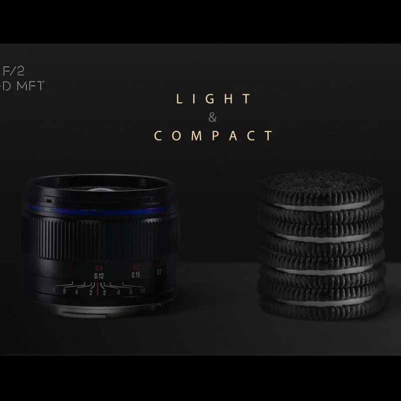 비너스 옵틱스 라오와 10mm f/2 렌즈 제로-D 마이크로 포서드 수동 초점 렌즈 사진 촬영용 초광각 프라임 렌즈