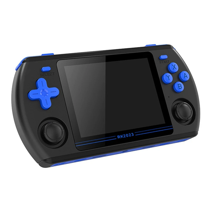 

POWKIDDY RK2023 3.5 Inch IPS Screen Retro Handheld Game Console 16G+128G HD Rocker Arcade Home PSP Handheld Game Console