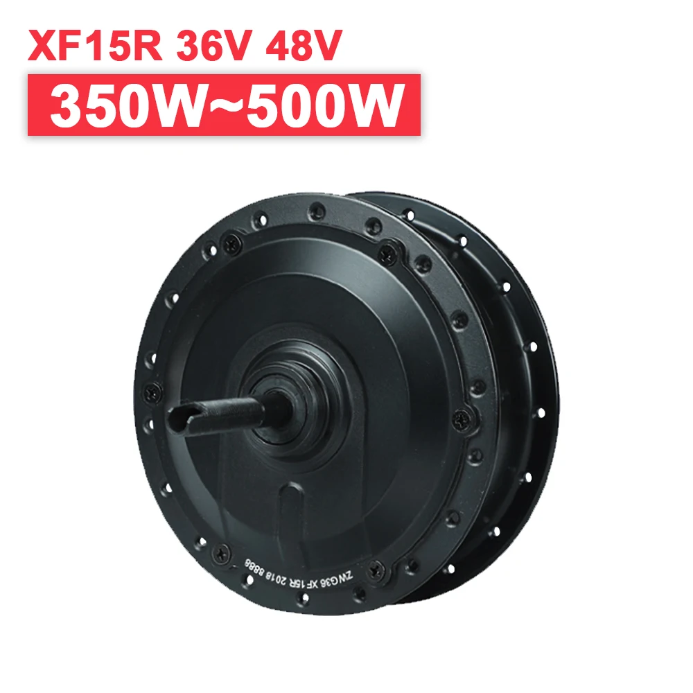 Description Picture 2 of itemWheel Hub EBike Motor 36V 48V 350W 500W Brushless Geared Ebike Motor Front Rear cassette Freehub MXUS XF15RCF
