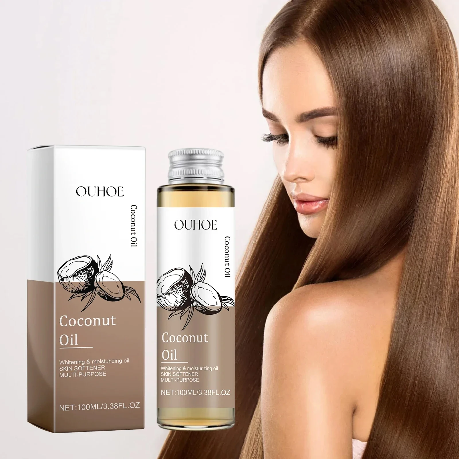 Huile de coco multi-usage - Pour les cheveux