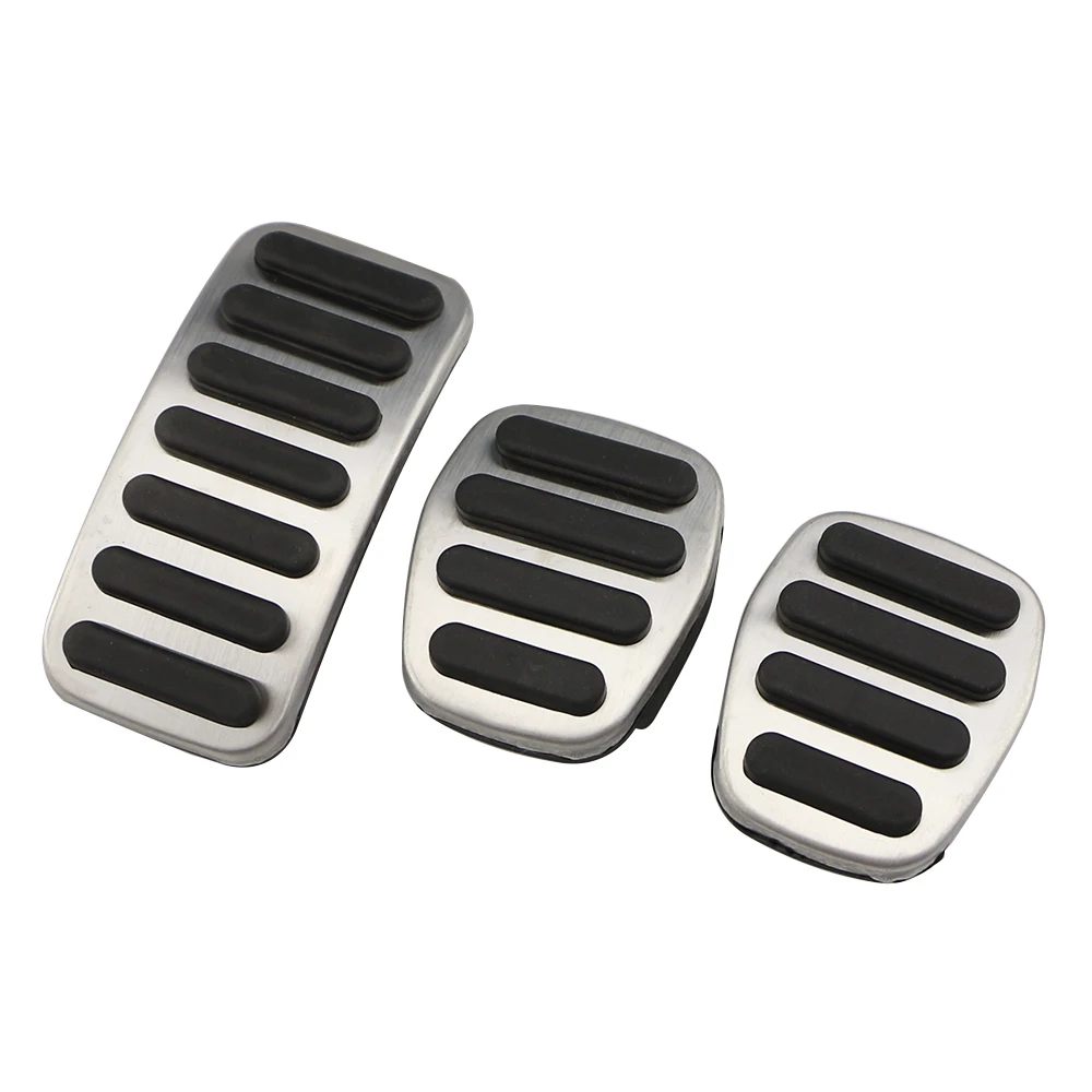 Car Pedals Stainless Steel Accelerator Fuel Gas Brake Pedal Pad Cover For Volvo V40 XC40 C30 C70 S40 2013 car accessories,car pedals,pedal cover,stainless steel pedal cover