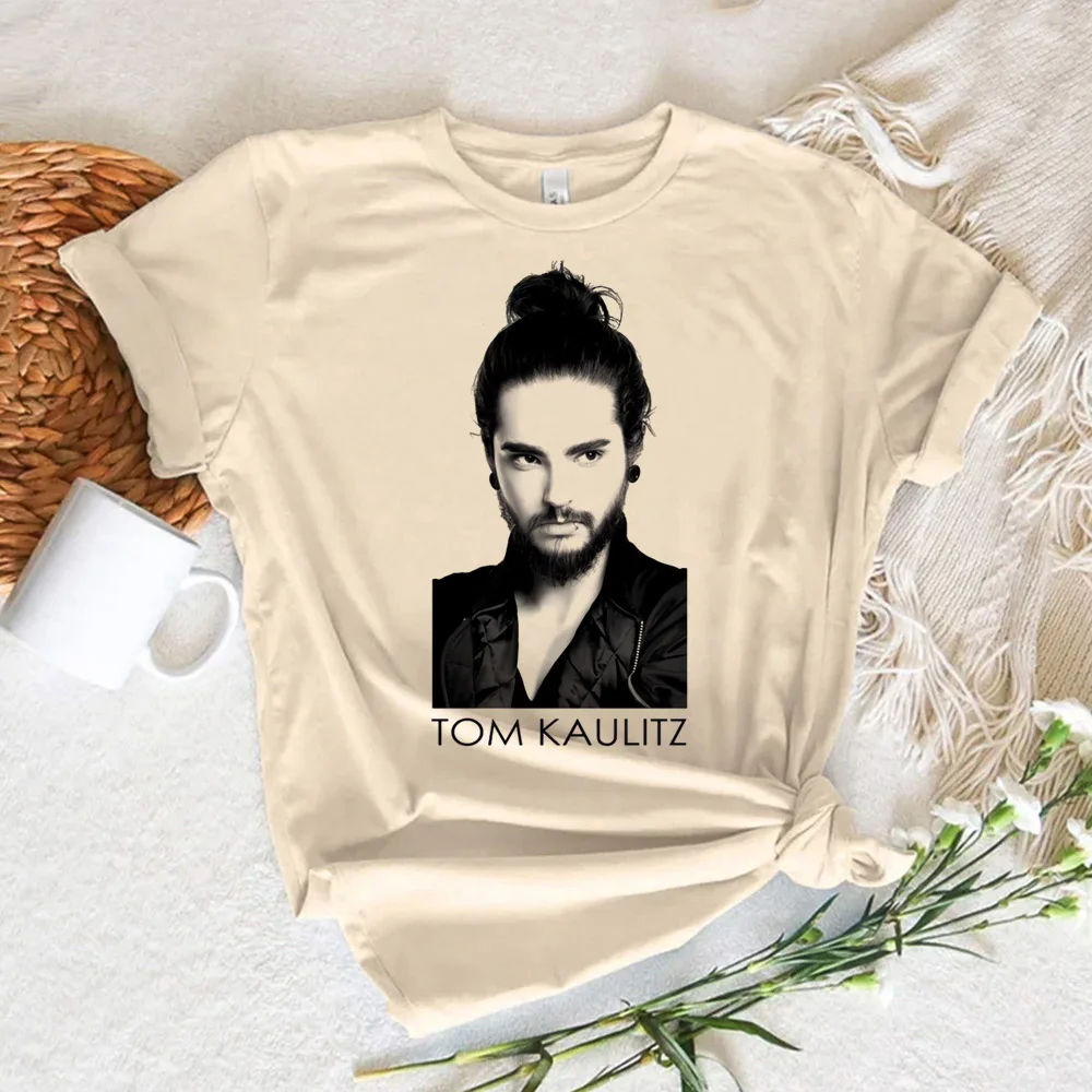 

Tokio Hotel t-shirts women anime Y2K top female 2000s y2k anime clothes