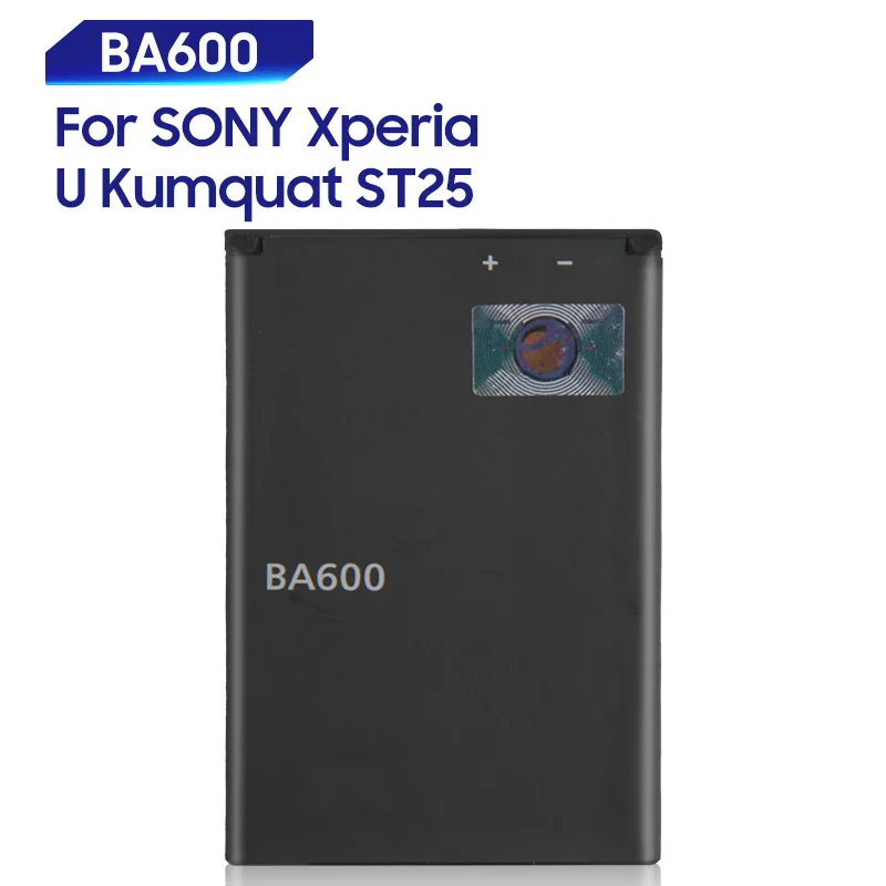 Batteria Di Ricambio Per Sony St25I St25C Xperia U Kumquat Ba600 Batteria Ricaricabile Per Telefono 1290Mah