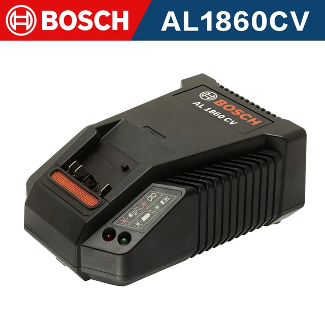 Bosch GAL18V-20 18V Lithium-Ion Chargeur de batterie rapide LED intégrée  Indicateur d'état de charge Tension d'entrée 220V - AliExpress