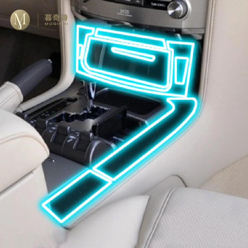 

Прозрачная защитная пленка для салона автомобиля Lexus LX 570 2012-2015 с защитой от царапин