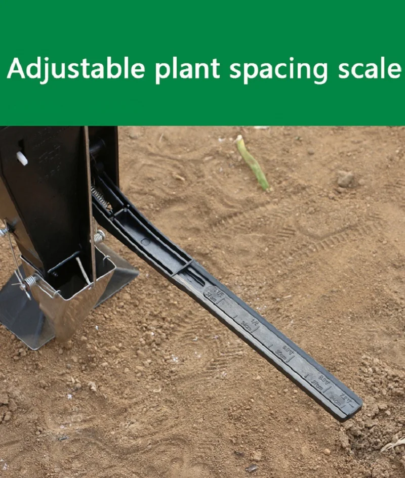 Multi-functional-Corn-Bean-Peanut-Vegetable-Seed-Sowing-Machine-Fertilizer-Drill-Superior-Quality-Manual-Seeder.jpg Multifunkcionális Kukoricabab Mogyoró Növényi Vetőmag Vetőgép Műtrágya Fúró Kiváló Minőségű Kézi - Image 3