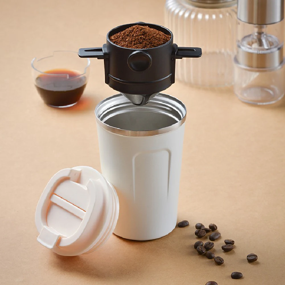 Tasse à café isotherme en acier inoxydable, tasse de voyage sous