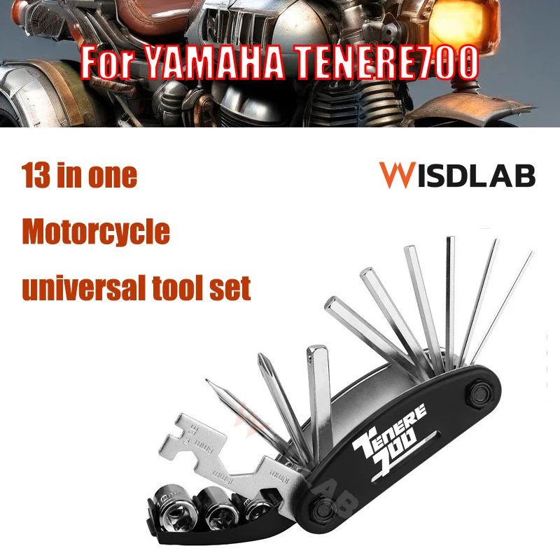 

For YAMAHA TENERE700 MTB Mountain cycle Portable socket multipurpose wrench bicycle multi tool Screwdriver Motorcycle bike allen