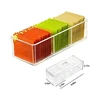 Acrylic Tea Container Storage Box Used In Kitchen Cabinet And Pantry Holder For Tea Bags, Packets 6