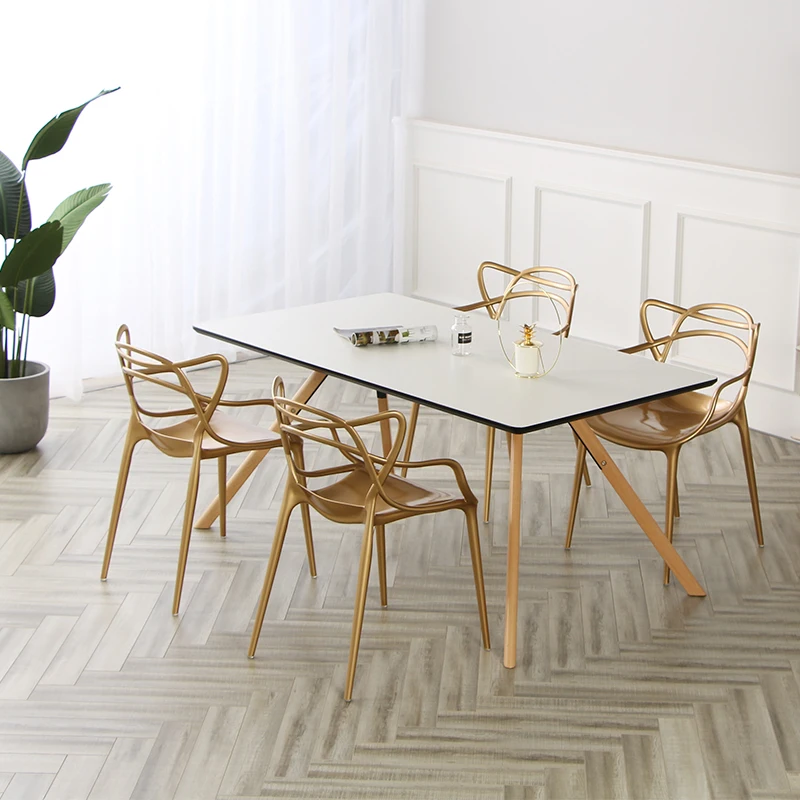 Description Picture 4 of itemNordic Kitchen Furniture Dining Chairs Living Room Furniture Acrylic Coffee Chair Transparent Chairs Bedroom Makeup Chairs