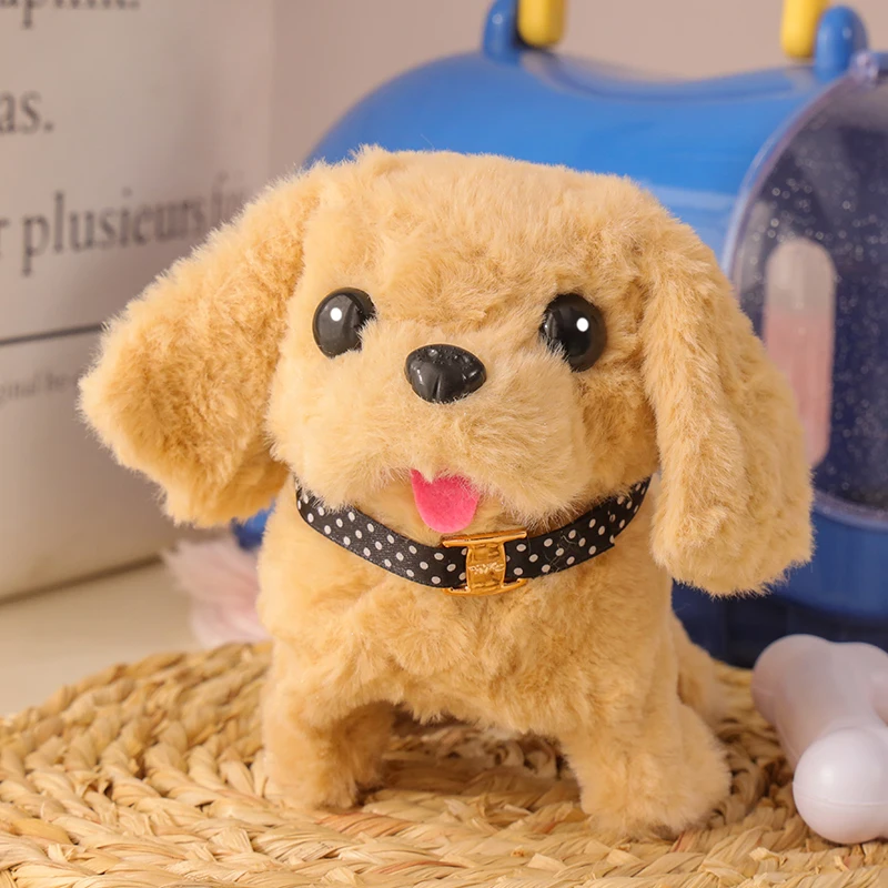 Children Pretend Play Pet Care Cage Set Simulation Electric Plush Puppy Bunny Kitten Interactive Crawling Toy For Toddlers Girls 4