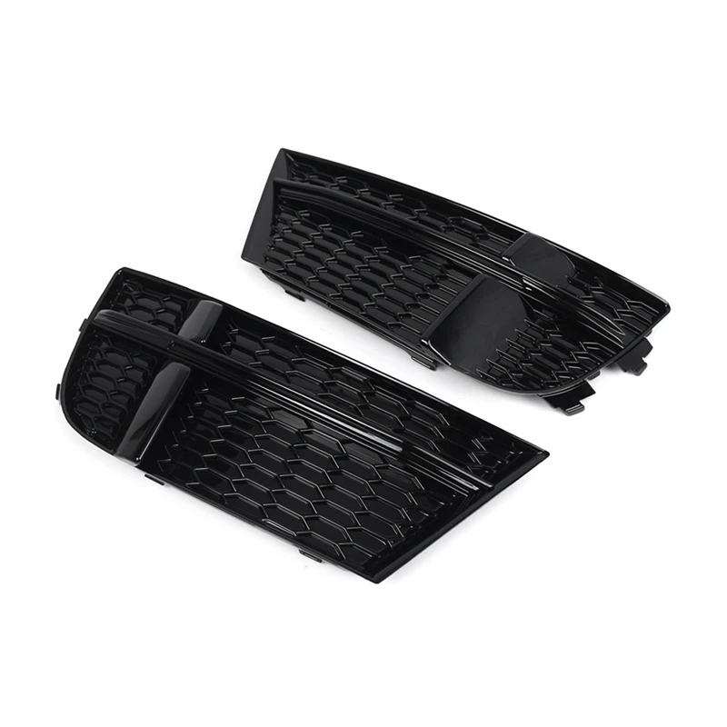 1Pair Fog Light Grille For A3 S3-Ventilation Grille 8V3807681AB Right 8V3807682AB 8V3807682N