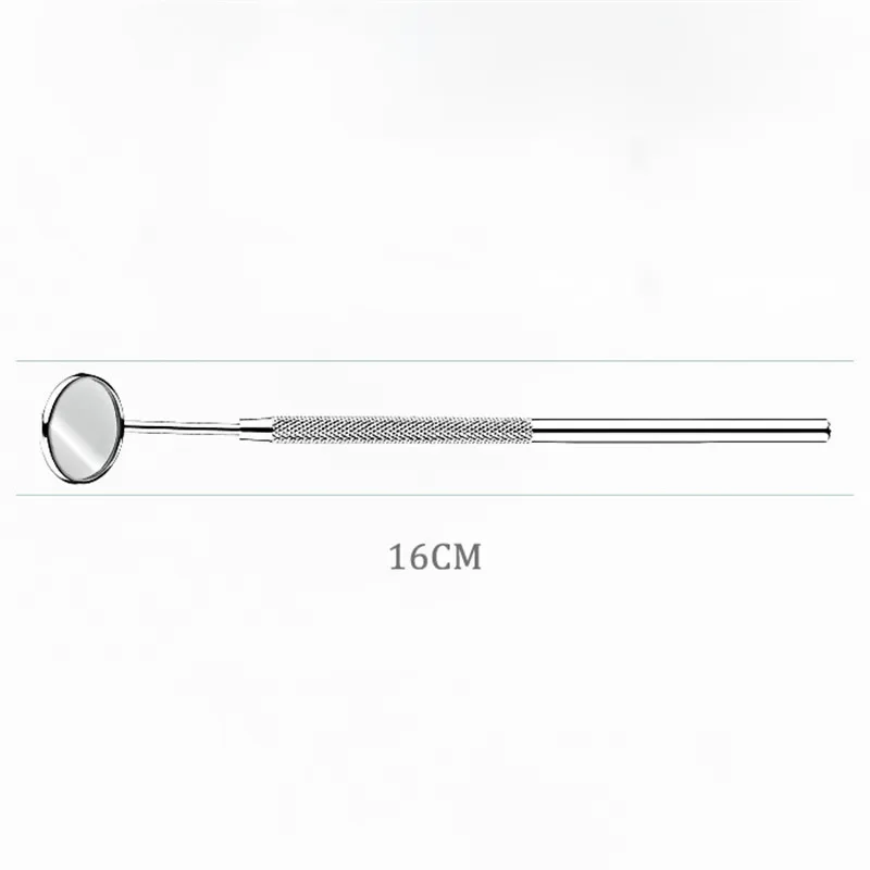 1pcs Multifunction Checking Eyelash Extension Mirror Stainless Steel Long Handle Magnifying Lash Mirror Beauty Makeup Supplies