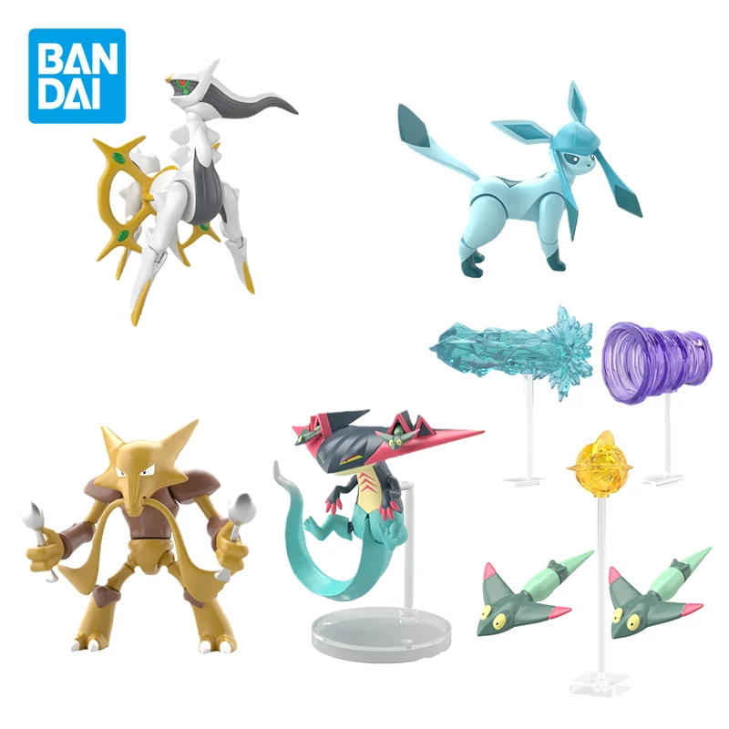 Bandai Originale Pokemon7 Anime Figure Arceus Alakazam Action Figure Giocattoli Per Bambini Regalo Modello Da Collezione Ornamenti Bambole
