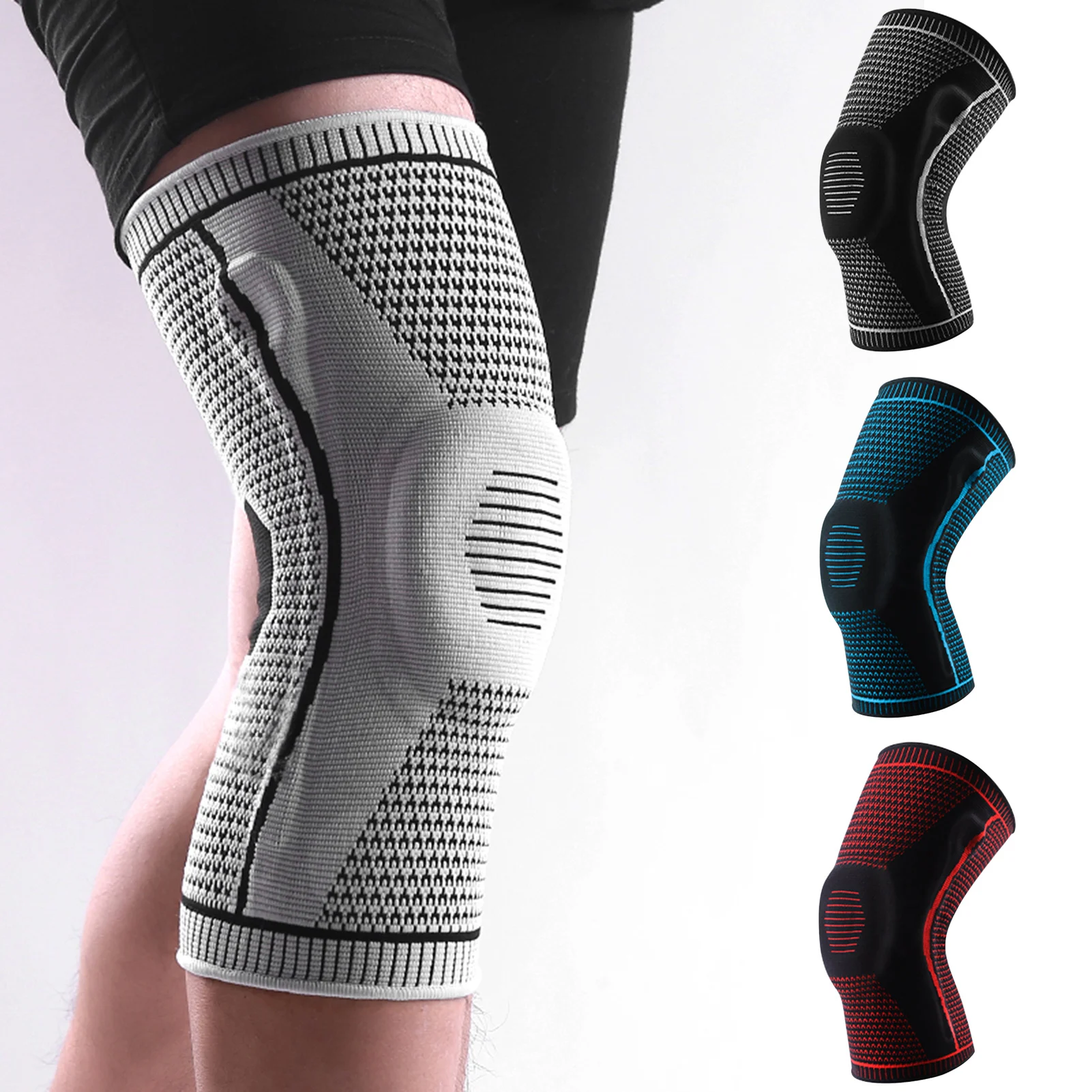 1PCS Professional Knee Brace Fitness Running Cycling Knee Support