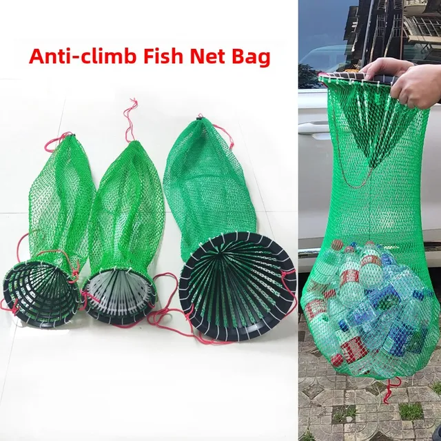Underwater Fiing Net Bag Crab ching Tool Outdoor Fiing Gear Durable Fi Protector Net Portable Sea Exploration Equipment 3