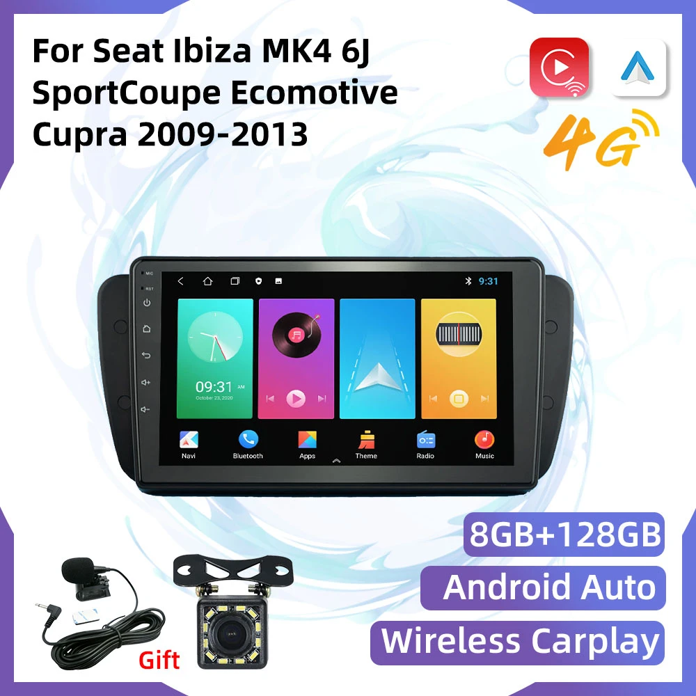 Autoradio Pour Seat Ibiza 6J 2009 2010 2011 2012 2013