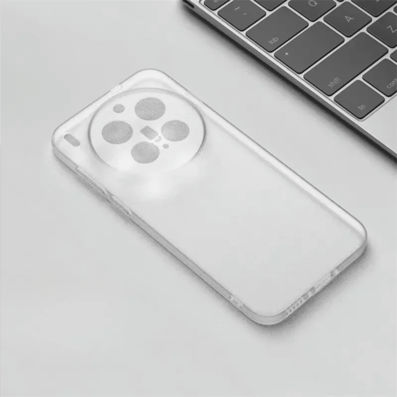 Luxury Translucent Soft TPU Magnetic Phone Case with Full Protection
