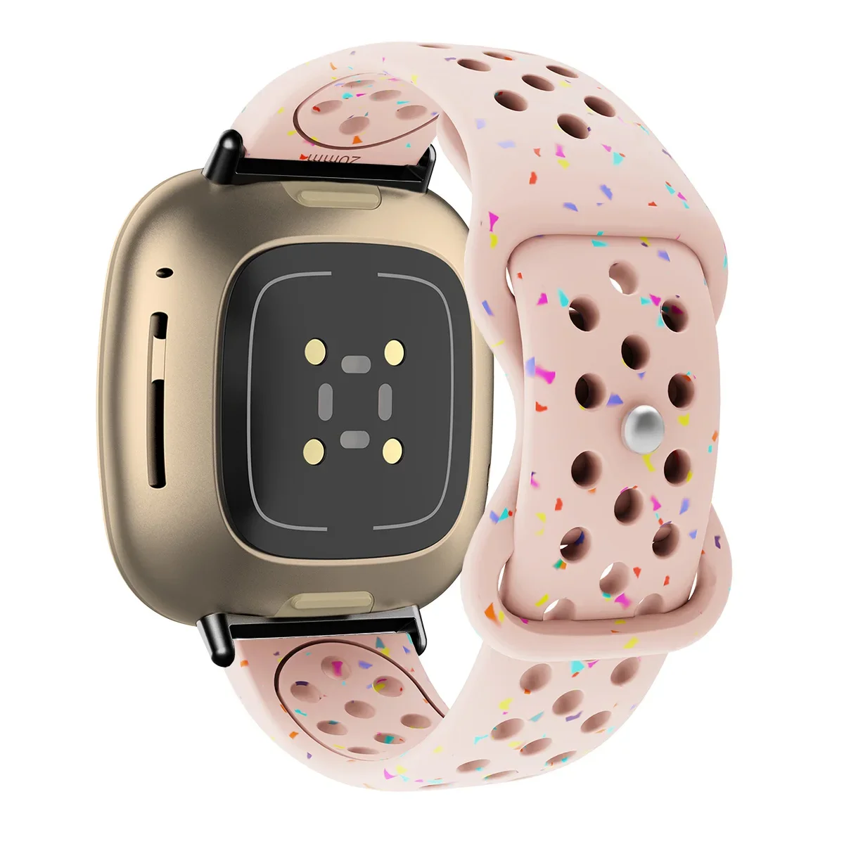 Elastic Eco-Friendly Silicone Sport Strap in Jelly Colors - Smartwatch Accessories