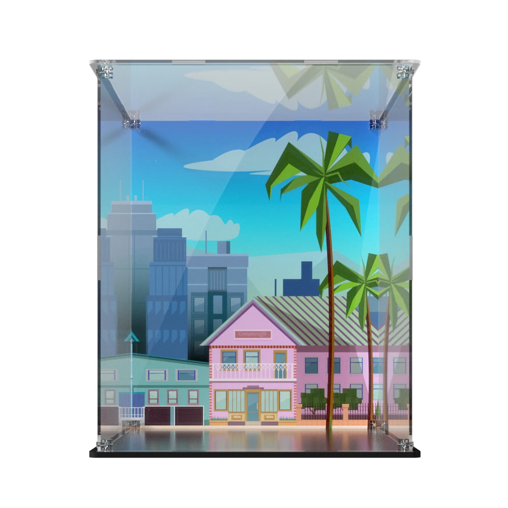 Acrylic Display Box for Lego 10312 jazz club Dustproof Clear Display Case (Toy Bricks Set not Included） 6