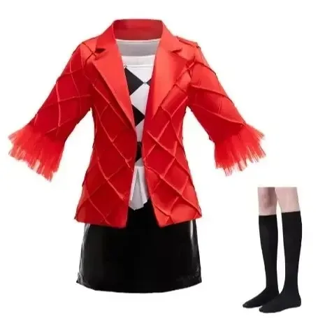 Children's Halloween costume  Cosplay Party Costume blazer + sleeveless vest + skirt carnival birthday Film Halloween Cospl
