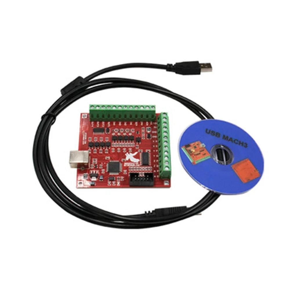3 개/대 1PCS MACH3 브레이크 아웃 보드 + 1PCS USB 와이어 + 1..