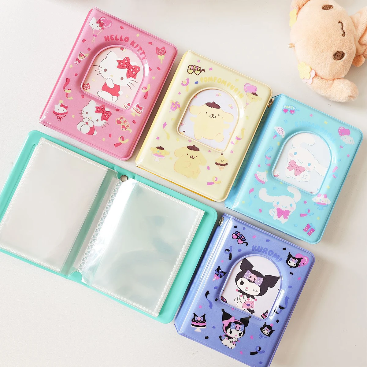 1Pcs Sanrio series card binder portable card holder book for girls birthday supplies card holder
