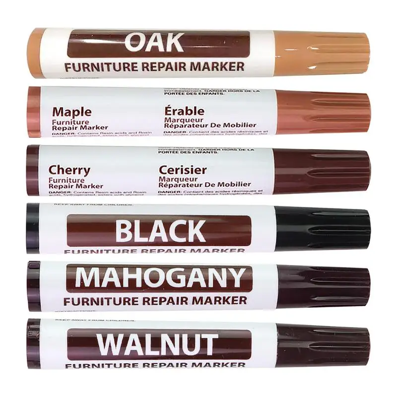

Furniture Repair Wood Cabinet Floor Touch Up Markers Scratch Filler Remover Paint Touch Up Pen Scratch Cover For Wood Furniture