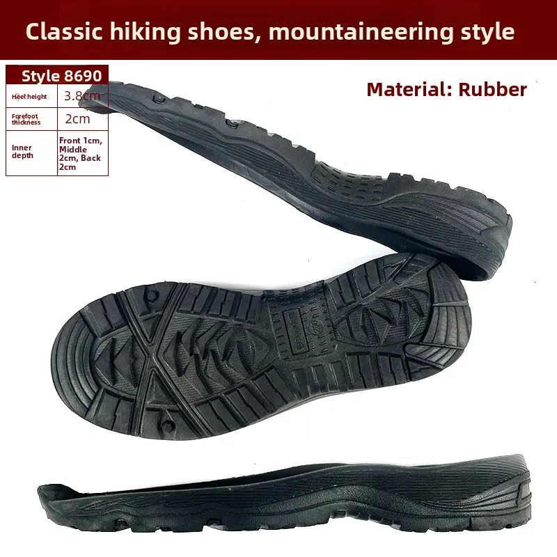 High Quali Rubber oe Sole Anti-Slip Wear-Resistant oe Bot for oes Accories