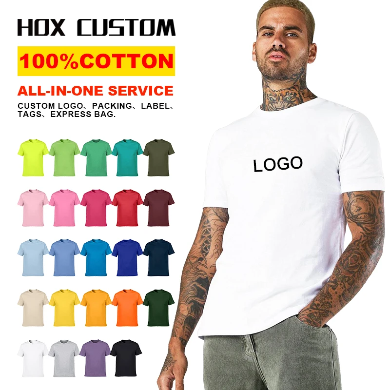 Wholesale Unisex T Shirts No Label Brand in Bulk Plain 100% Cotton Graphic Tee Shirt Custom Logo Team men's Summer T-Shirt - AliExpress