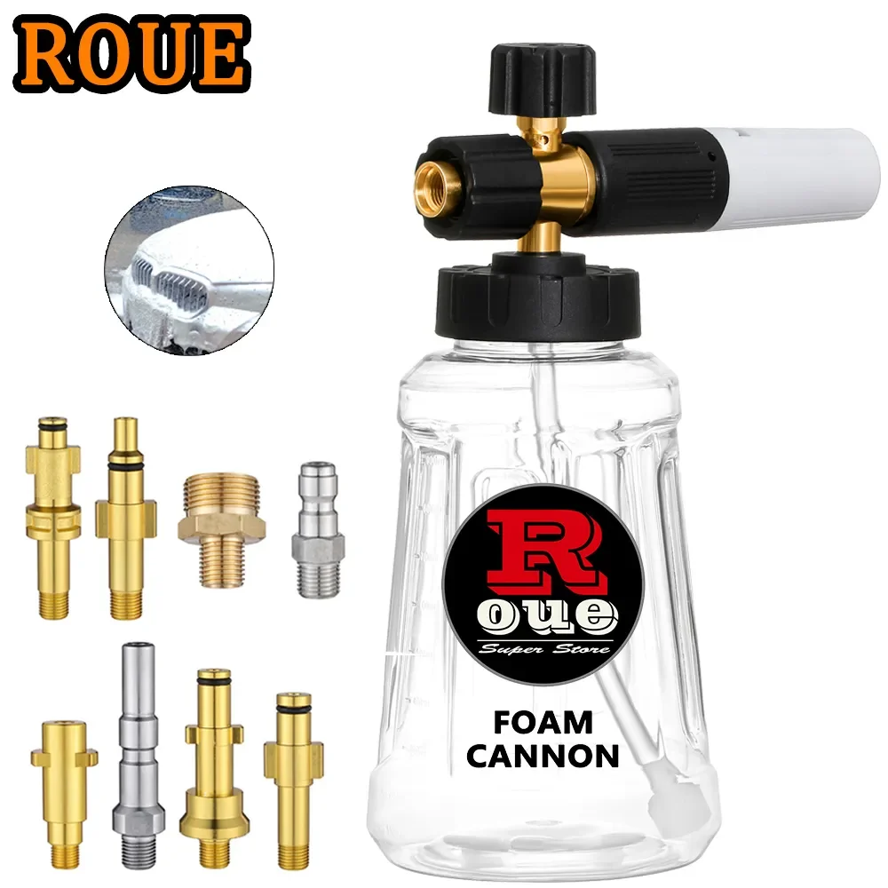 Roue Snow Foam Lance Snow Foam Cannon Foam Generator Foam Lance For Karcher  Parkside Lavor High Pressure Cleaner Accessories - Water Gun & Snow Foam  Lance - AliExpress