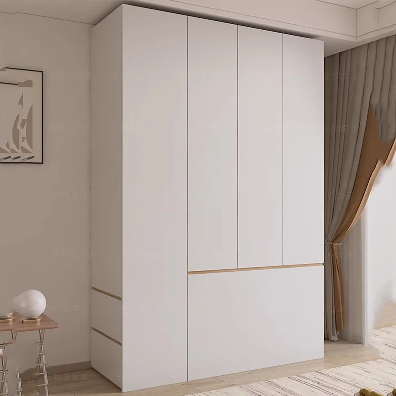 

Gentleman Bathroom Wardrobe European Household Bedroom Wooden Girls Luxury Individual Cupboard Narrow Guarda Roupa Wardrobes