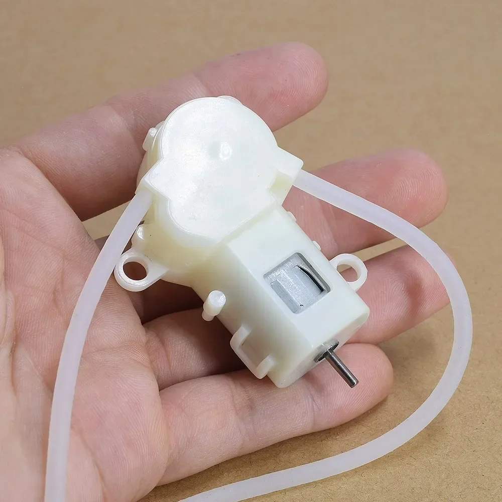 DC 3V-5V Small 130 Motor Peristaltic Dosing Pump Self-priming Suction Liquid Water Pump Reverseable Direction