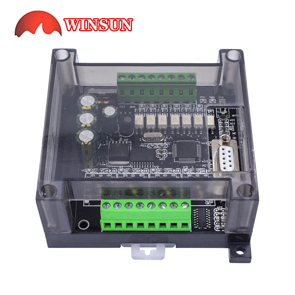 PLC FX1N 10MR DC24V    6 in 4 out Anolog ǽð Ŭ PLC  īƮ