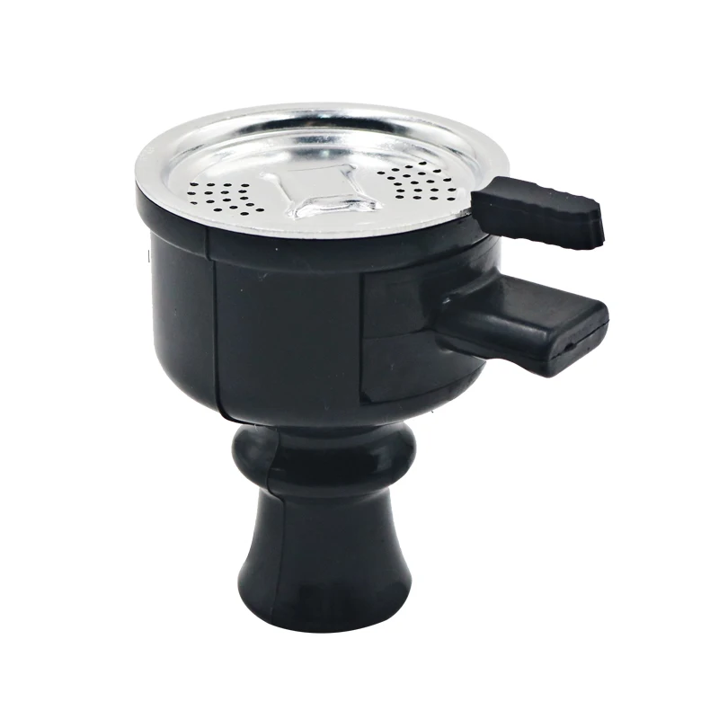 Hookah Silicone Stainless Bowl Arab Shisha Heat Management Charcoal Holder Narguile Accessories 1PC