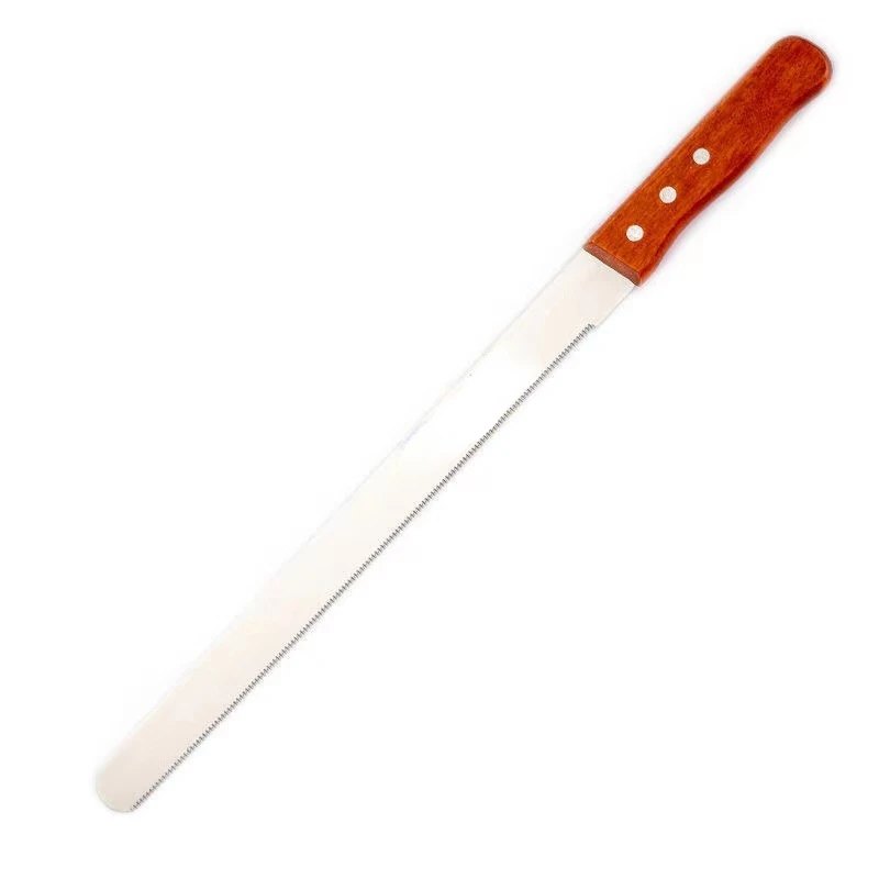 10/12 Inch Best Serrated Bread Knife Cake Cutting Long Baguette Cutter Stainless Steel Loaf/Bread Slicer/Slicing