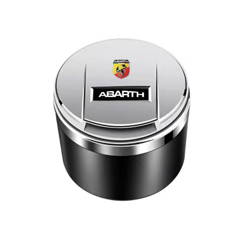 Posacenere A Led Per Auto Cestino Portamonete Contenitore Per Auto Forniture Per Abarth 500 500C 595 Abarth 124 Spider Continentai Posacenere Per Auto