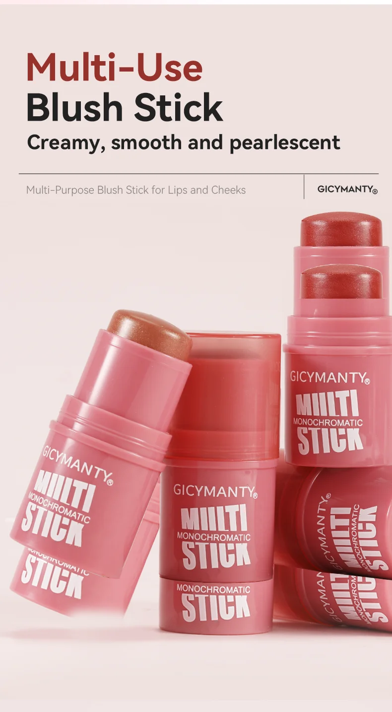 Description Picture 4 of itemPowder Blusher Cream Highlights Natural Monochrome Matte Brightening Cosmetic Pencil Waterproof And Long-lasting Makeup