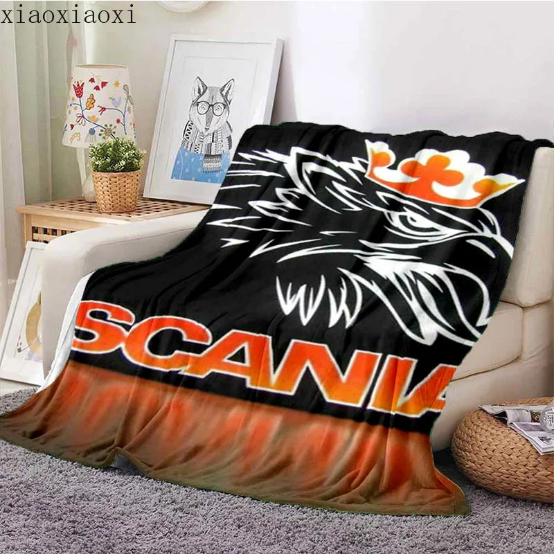 Scania Truck Eagle Head Blanket Micro 