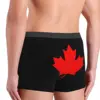 Custom Canada Maple Leaf Canadian Flag Boxer Shorts For Men 3D Printed Male Underwear Panties Briefs Stretch Underpants 4